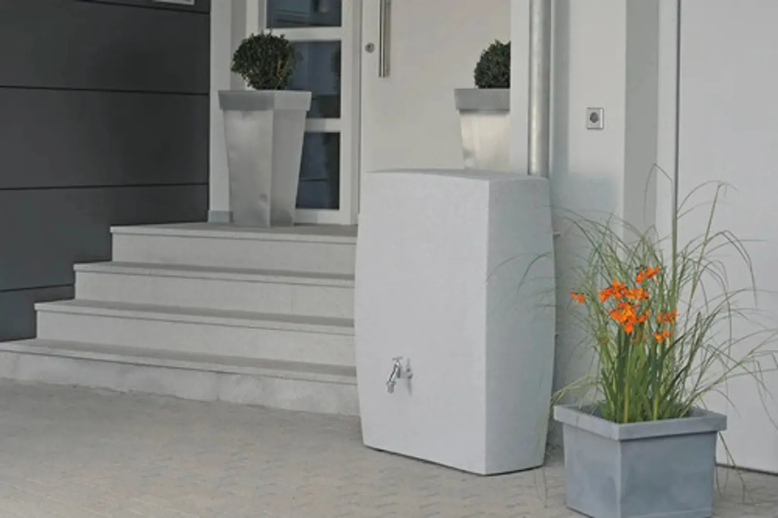 Резервуар для дощової води Prosperplast Noblesse 275 л, світло-сірий