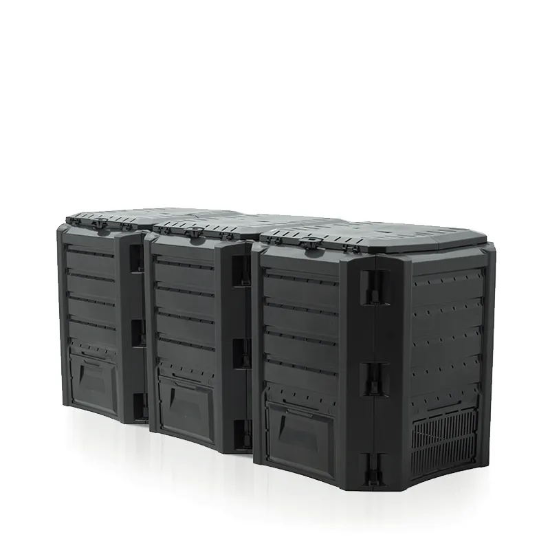 Трьохсекційний компостер 1200л Prosperplast MODULE COMPOGREEN
