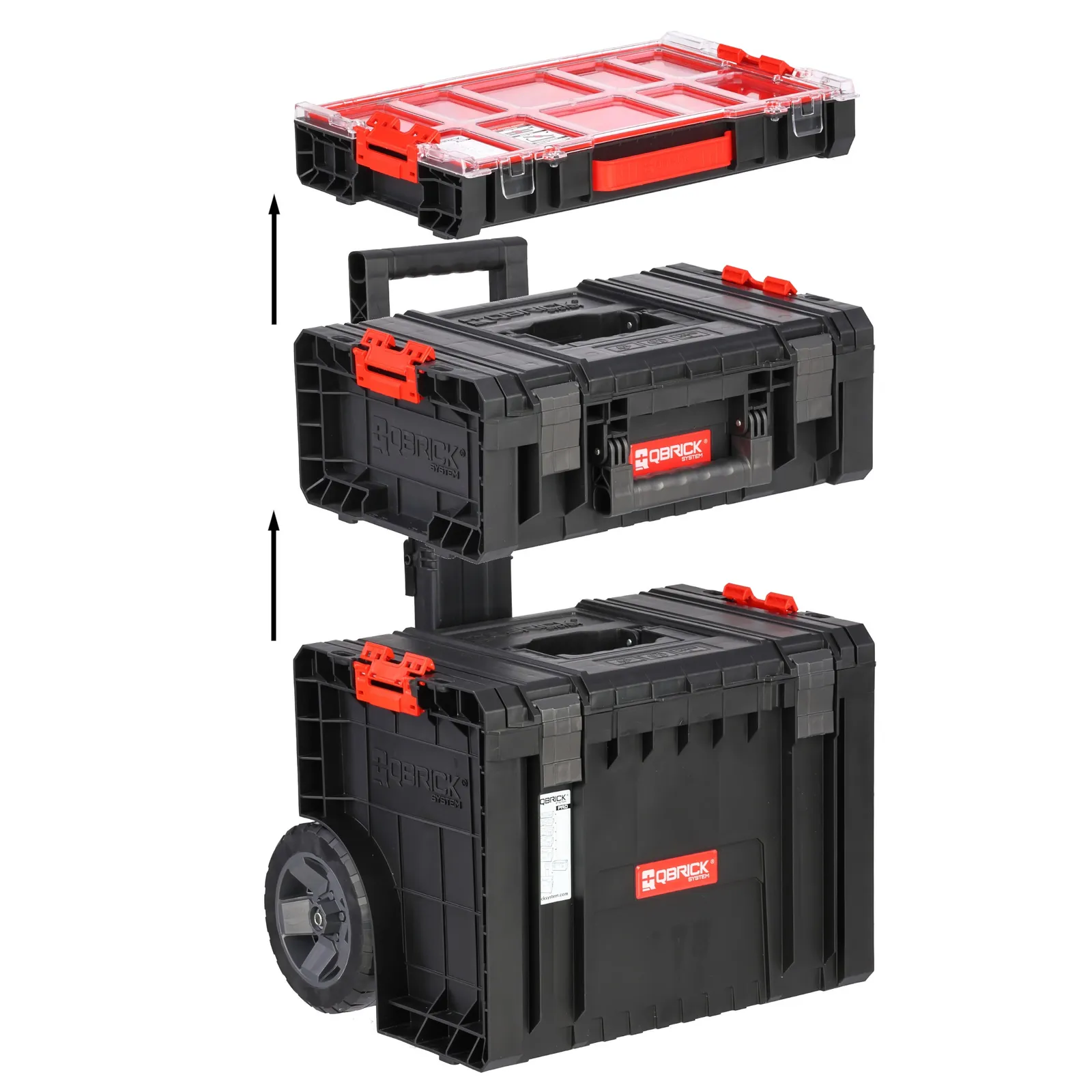 Набір ящиків для інструментів Qbrick System PRO SET 4, 450×390×690 мм