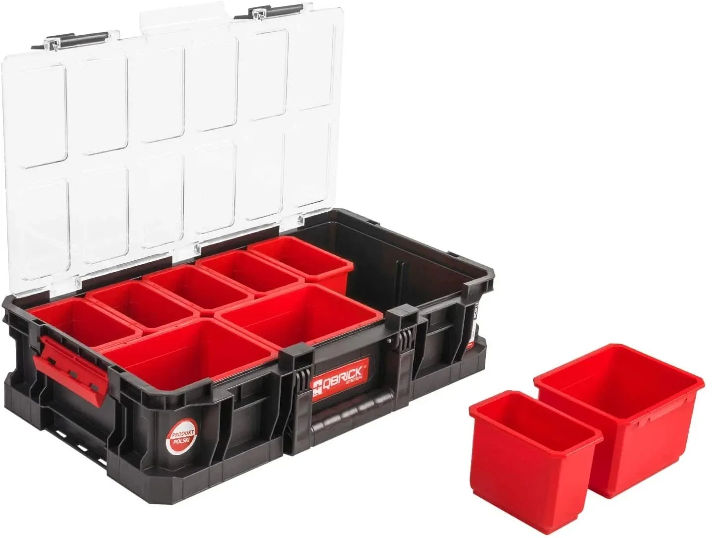 Органайзер для інструментів QBRICK SYSTEM TWO Organizer Plus з контейнерами, 530×310×130 мм