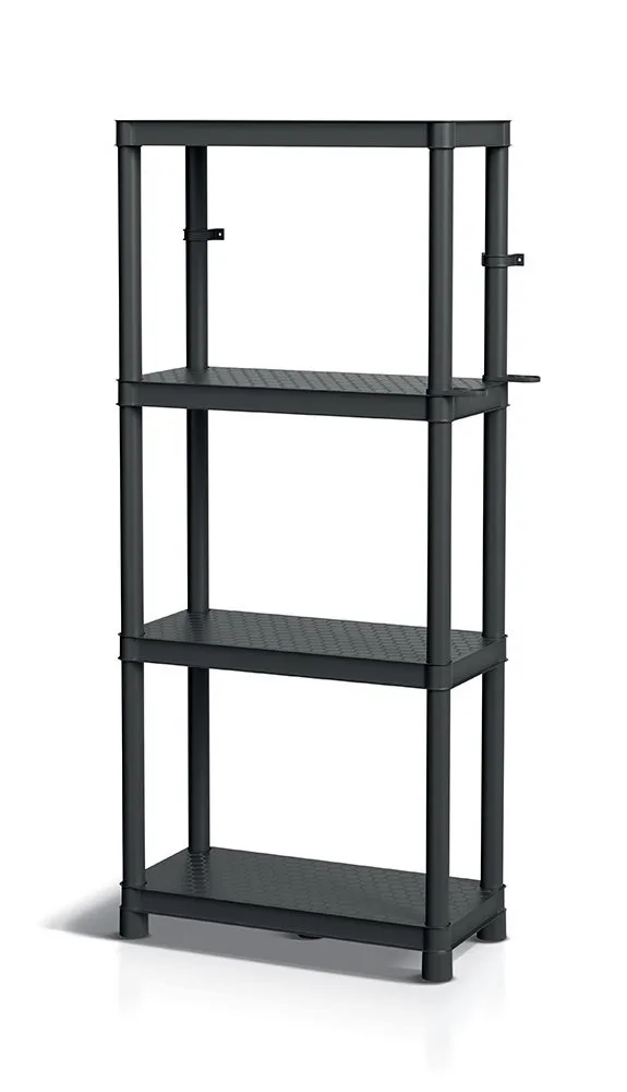 Стелаж на 4 полиці Kistenberg STACKARO SOLID KSS60L4 — 131,5×60×30 см, навантаження до 185 кг