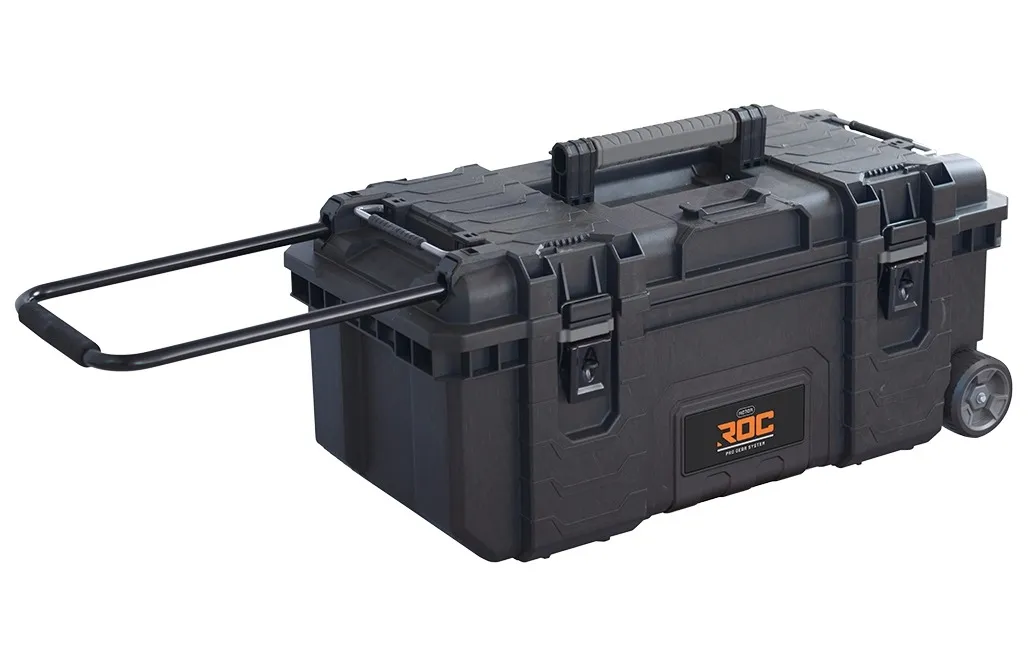 Мобільний ящик для інструментів Keter ROC Pro Gear 2.0 Mobile Job Box 28" на колесах, 45 л, IP65