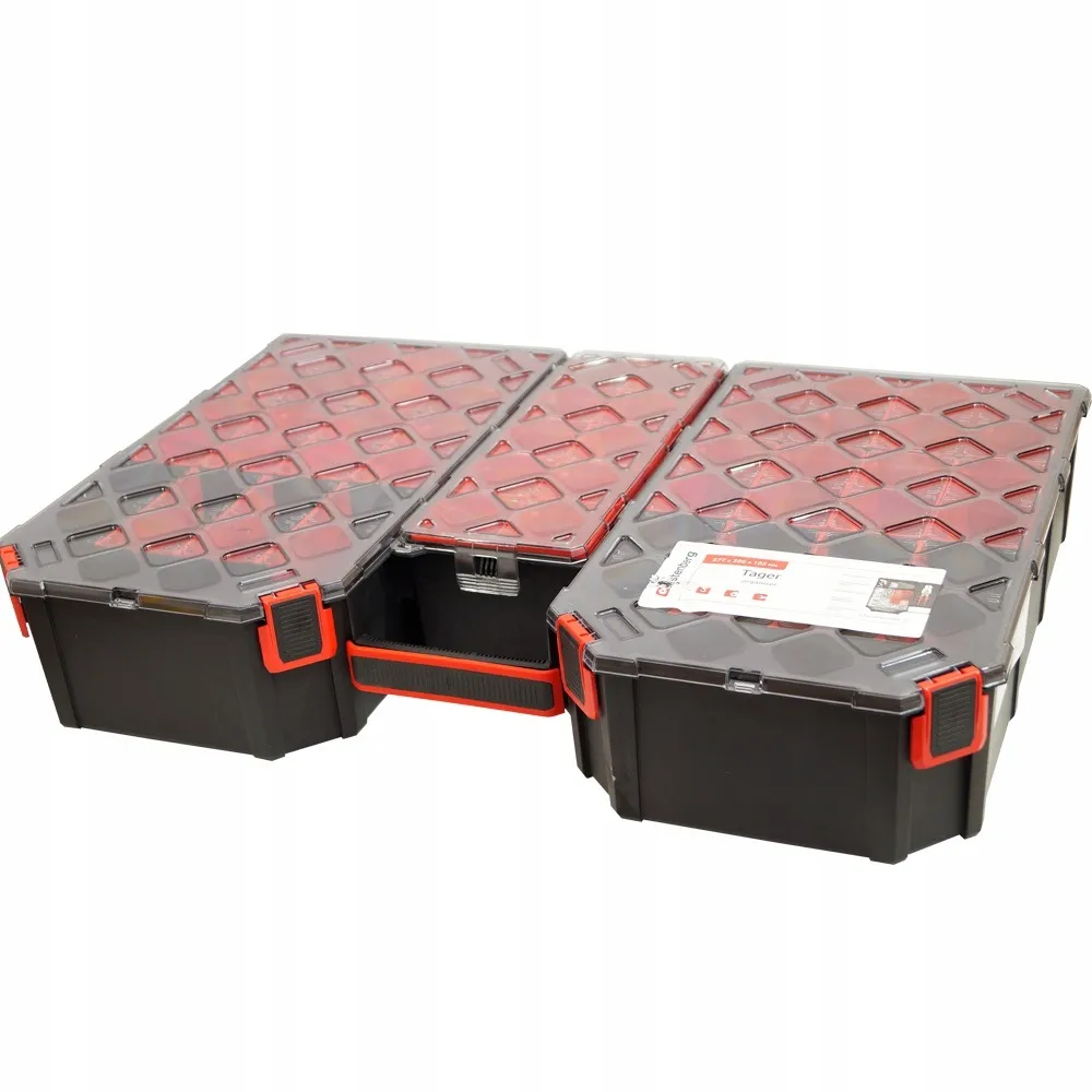 Органайзер-ящик Kistenberg TAGER CARBO PLUS 60" KTGC604010BS 577×390×105 мм – 22 відділи