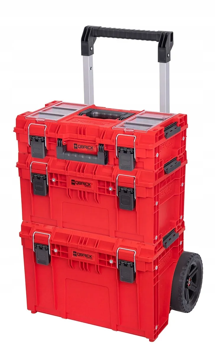 Набір ящиків для інструментів QBRICK SYSTEM PRIME SET 1 RED Ultra HD Custom