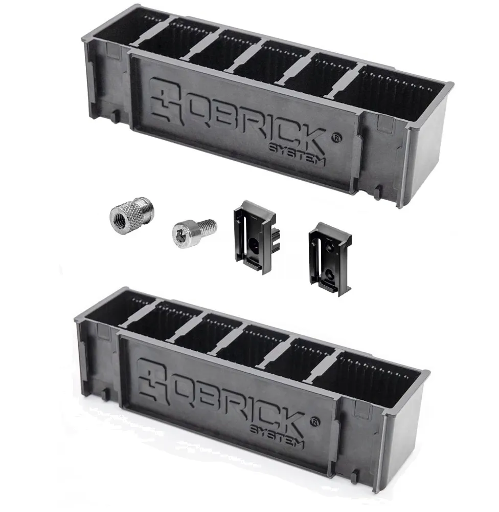 Тримач для довгих предметів та інструментів 2шт QBRICK SYSTEM Custom Long Items Holder, Z261346PG001